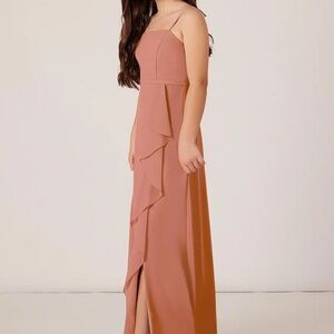 NEW Azazie Kalyee Junior Bridesmaid Dress Mai Tai